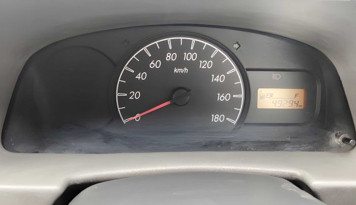 2010 Maruti Alto LXI, Petrol, Manual, 49,289 km, Odometer Image