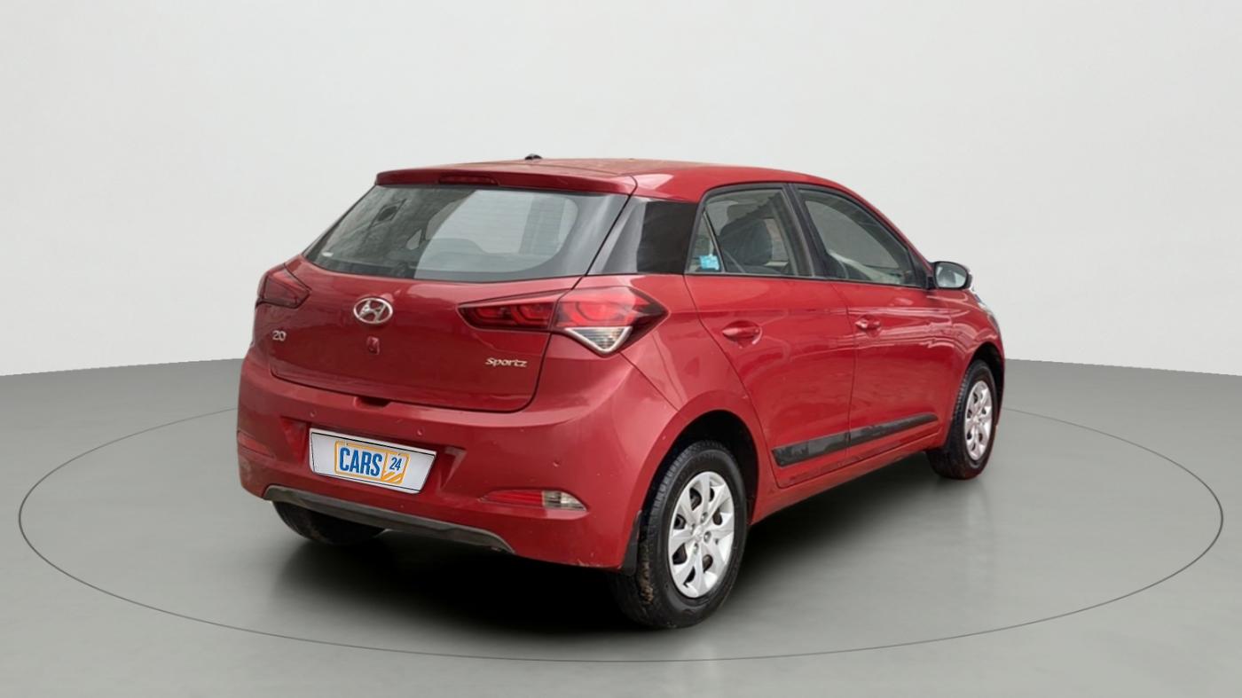 2016 Hyundai Elite i20 SPORTZ 1.2, Petrol, Manual, 82,860 km, Right Back Diagonal