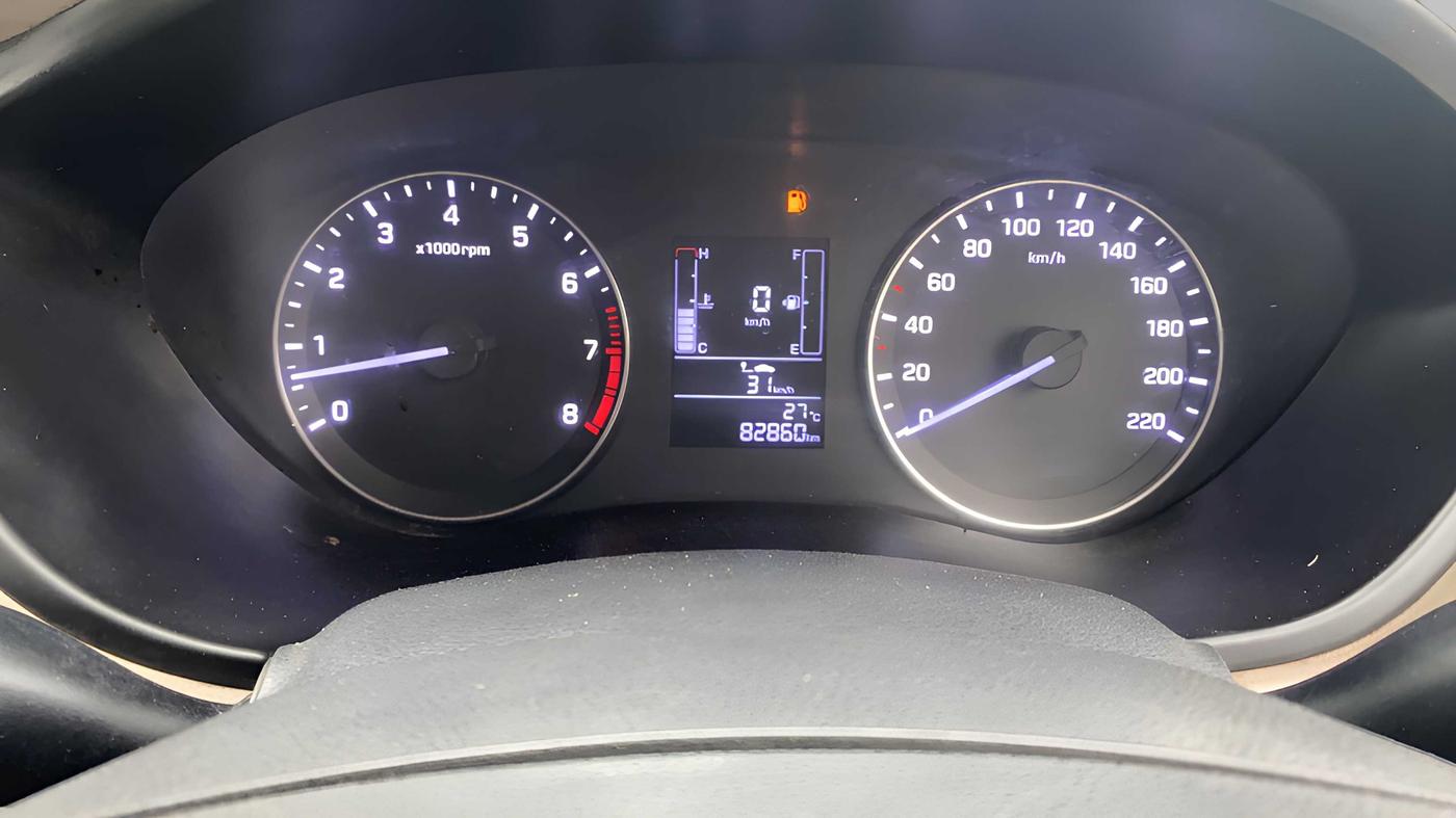 2016 Hyundai Elite i20 SPORTZ 1.2, Petrol, Manual, 82,860 km, Odometer Image