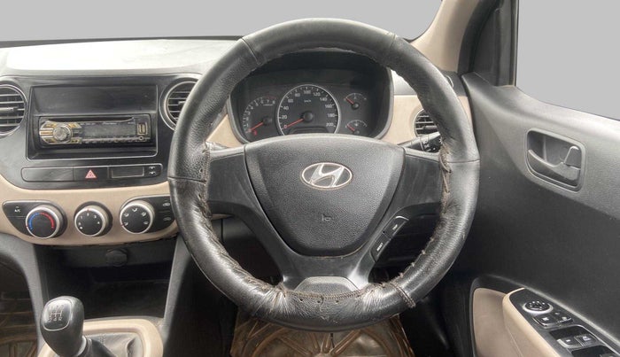 2014 Hyundai Grand i10 MAGNA 1.2 KAPPA VTVT, Petrol, Manual, 47,846 km, Steering Wheel Close Up
