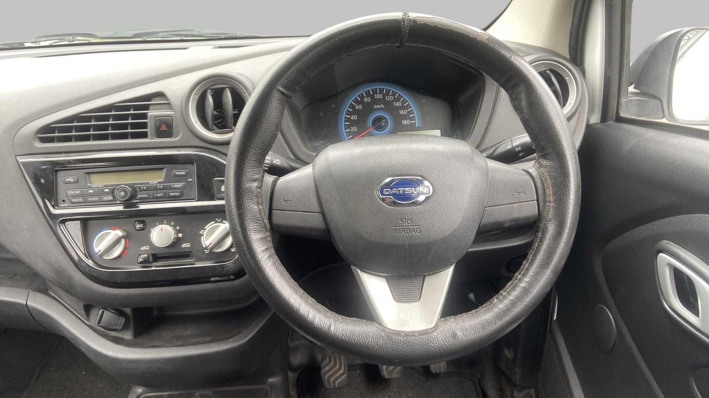 2018 Datsun Redi Go S 1.0, Petrol, Manual, 48,679 km, Steering Wheel Close Up
