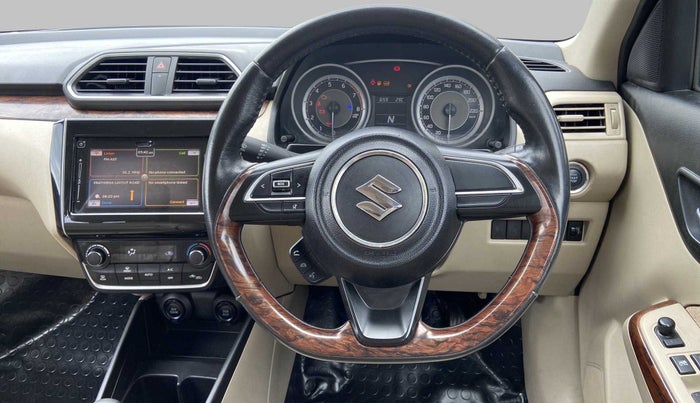 2017 Maruti Dzire ZXI PLUS AMT, Petrol, Automatic, 38,846 km, Steering Wheel Close Up