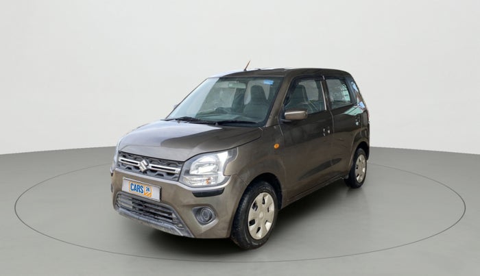 2019 Maruti New Wagon-R VXI 1.0, Petrol, Manual, 43,236 km, Left Front Diagonal