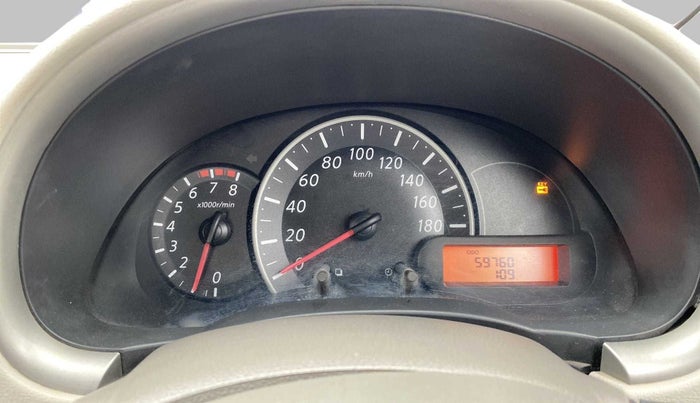 2010 Nissan Micra XV PETROL, Petrol, Manual, 59,754 km, Odometer Image