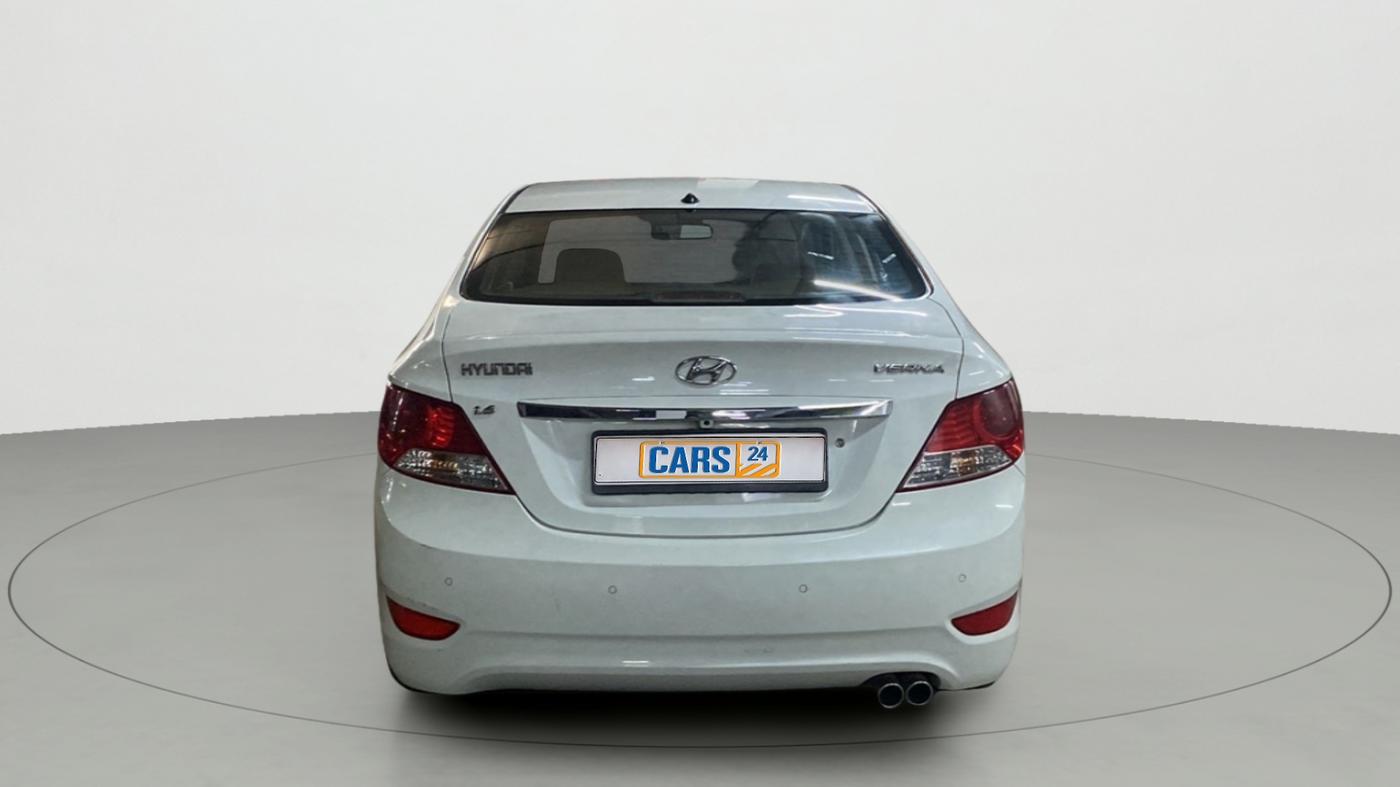 2013 Hyundai Verna FLUIDIC 1.6 VTVT EX, Petrol, Manual, 58,292 km, Back/Rear