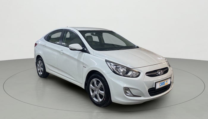 2013 Hyundai Verna FLUIDIC 1.6 VTVT EX, Petrol, Manual, 58,292 km, Right Front Diagonal