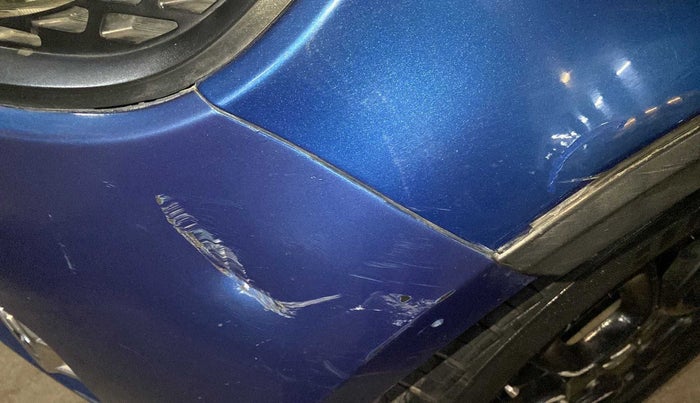 2017 Maruti IGNIS ZETA 1.2 AMT DUAL TONE, Petrol, Automatic, 67,242 km, Front bumper - Bumper cladding minor damage/missing