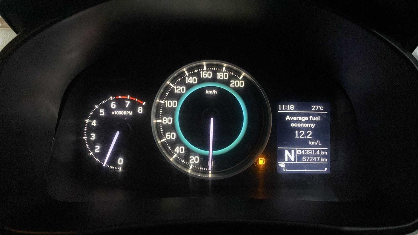 2017 Maruti IGNIS ZETA 1.2 AMT DUAL TONE, Petrol, Automatic, 67,242 km, Odometer Image