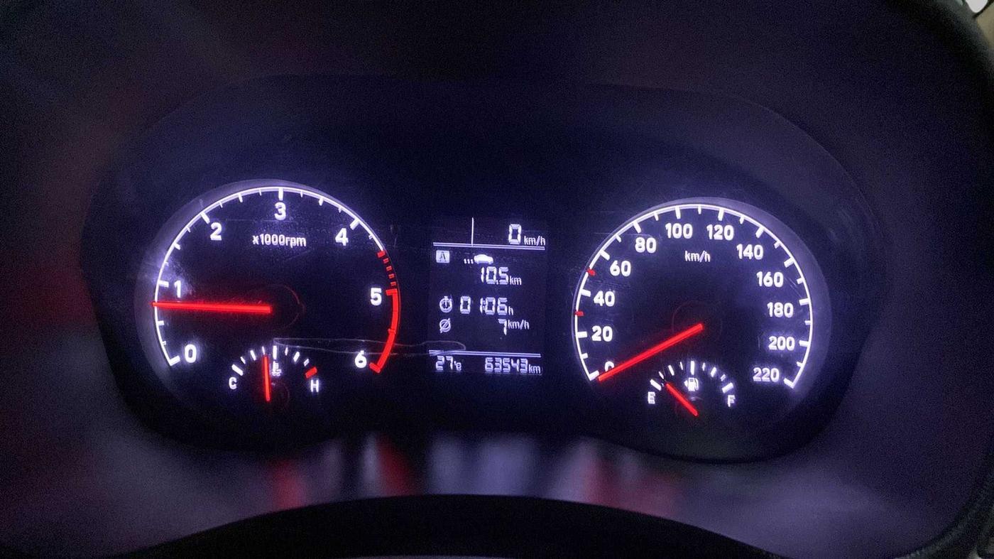 2018 Hyundai Verna 1.6 EX CRDI, Diesel, Manual, 63,537 km, Odometer Image