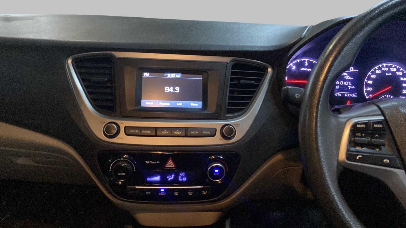2018 Hyundai Verna 1.6 EX CRDI, Diesel, Manual, 63,537 km, Air Conditioner