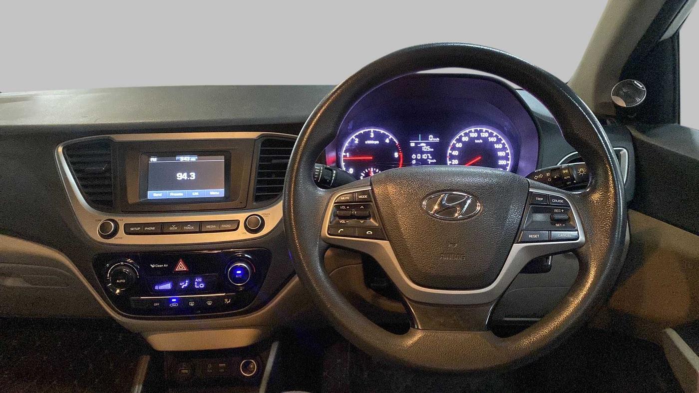 2018 Hyundai Verna 1.6 EX CRDI, Diesel, Manual, 63,537 km, Steering Wheel Close Up