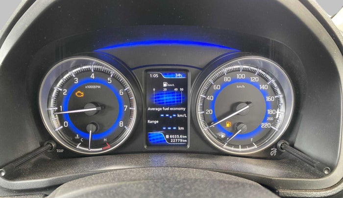 2021 Maruti Baleno ZETA PETROL 1.2, Petrol, Manual, 22,808 km, Odometer Image
