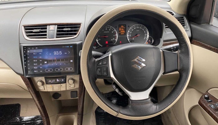 2015 Maruti Swift Dzire ZXI, Petrol, Manual, 19,271 km, Steering Wheel Close Up