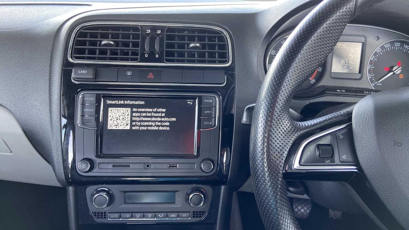 2021 Skoda Rapid AMBITION TSI, Petrol, Manual, 36,685 km, Infotainment System