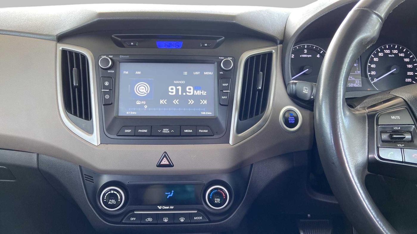 2016 Hyundai Creta SX PLUS AT 1.6 DIESEL, Diesel, Automatic, 58,442 km, Air Conditioner