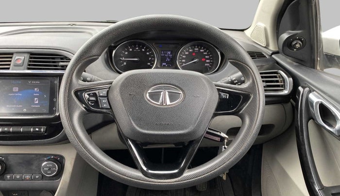 2019 Tata Tiago XZA PLUS PETROL, CNG, Automatic, 40,749 km, Steering Wheel Close Up