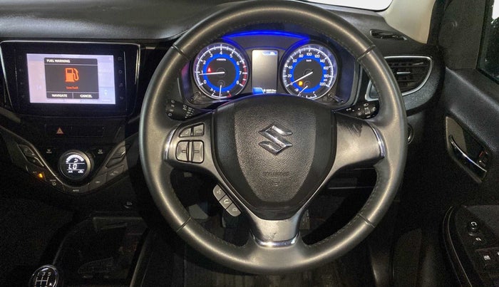 2019 Maruti Baleno ALPHA PETROL 1.2, Petrol, Manual, 27,310 km, Steering Wheel Close Up