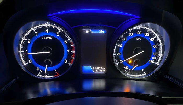 2019 Maruti Baleno ALPHA PETROL 1.2, Petrol, Manual, 27,310 km, Odometer Image