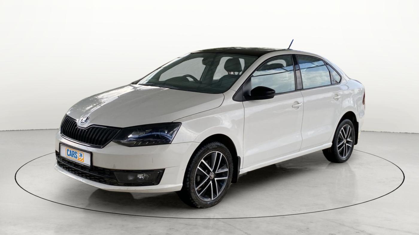 2017 Skoda Rapid STYLE 1.5 TDI, Diesel, Manual, 1,04,841 km, Left Front Diagonal