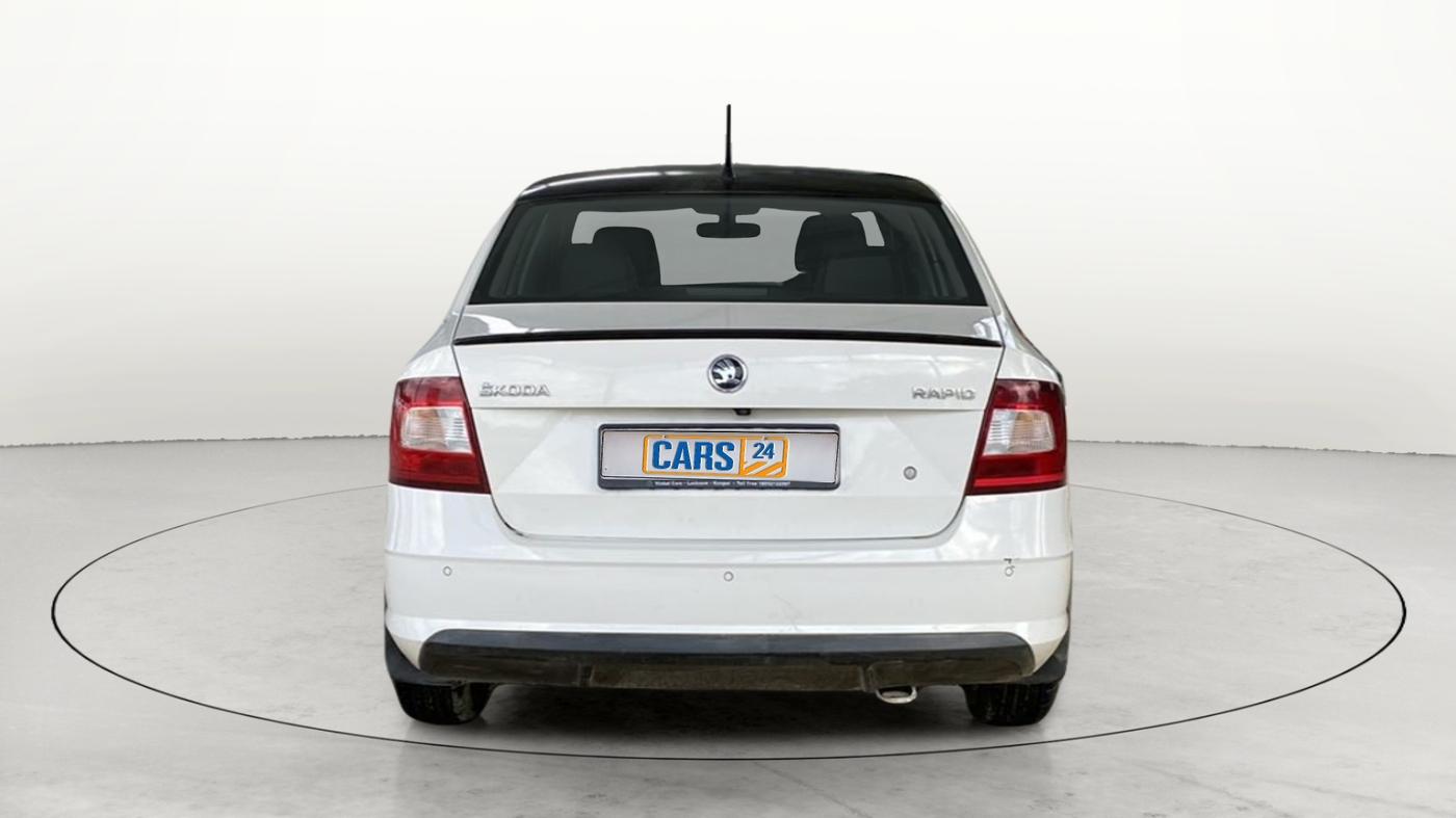 2017 Skoda Rapid STYLE 1.5 TDI, Diesel, Manual, 1,04,841 km, Back/Rear