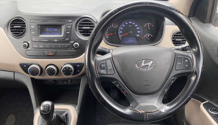 2018 Hyundai Xcent E+, CNG, Manual, 69,145 km, Steering Wheel Close Up