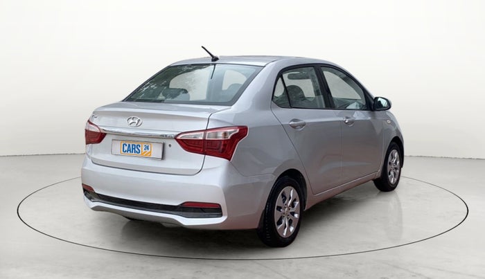 2018 Hyundai Xcent E+, CNG, Manual, 69,145 km, Right Back Diagonal