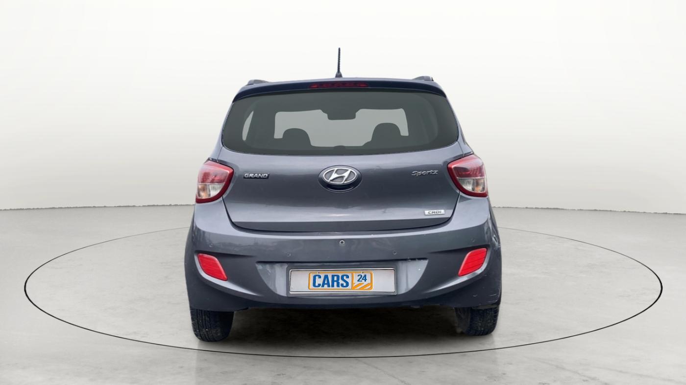 2014 Hyundai Grand i10 SPORTZ 1.1 CRDI, Diesel, Manual, 61,069 km, Back/Rear