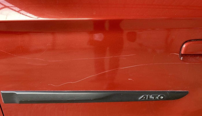 2018 Maruti Alto 800 VXI, Petrol, Manual, 36,128 km, Rear left door - Minor scratches
