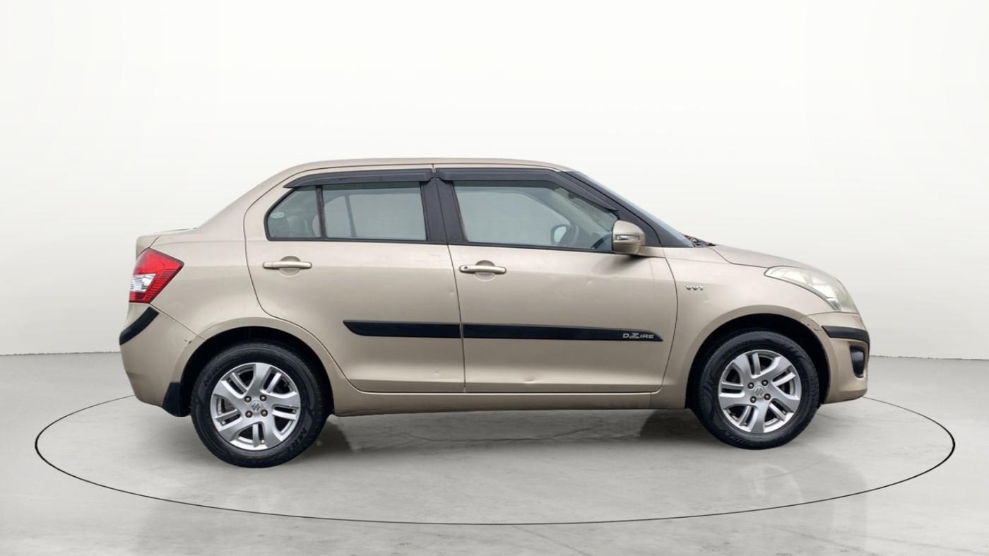 2012 Maruti Swift Dzire ZXI, Petrol, Manual, 49,403 km, Right Side View