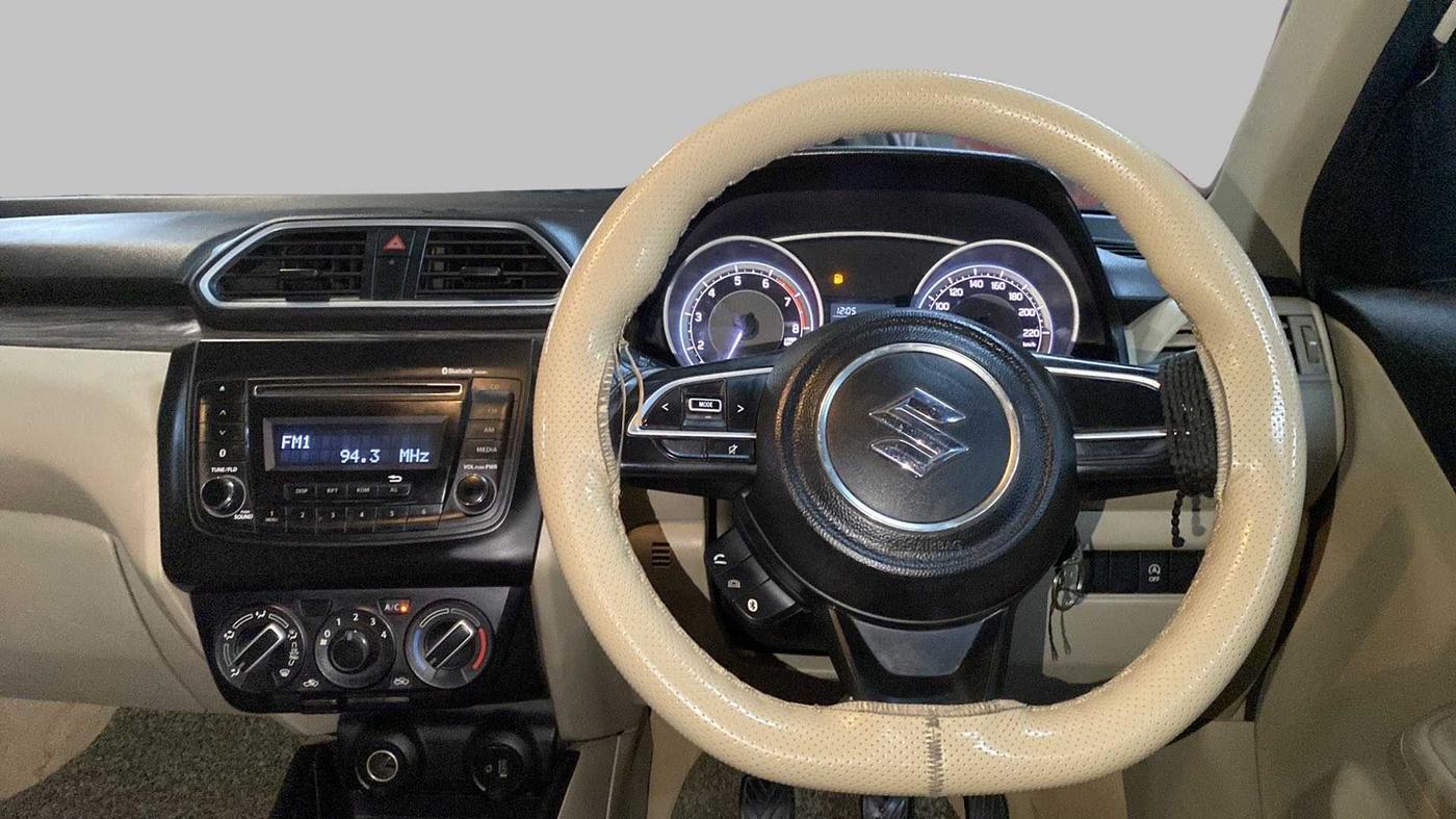2020 Maruti Dzire VXI, Petrol, Manual, 53,736 km, Steering Wheel Close Up
