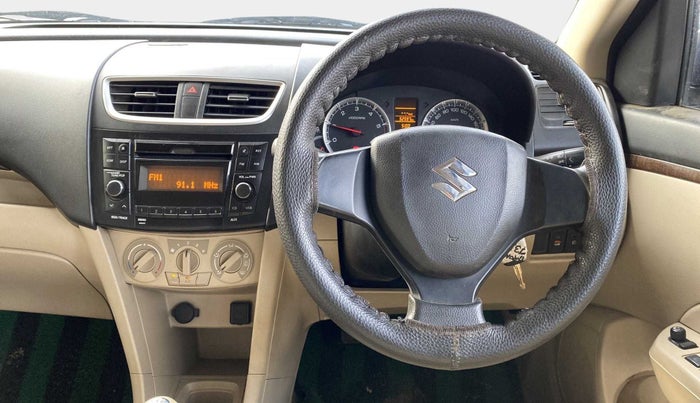 2015 Maruti Swift Dzire VDI ABS, Diesel, Manual, 52,596 km, Steering Wheel Close Up