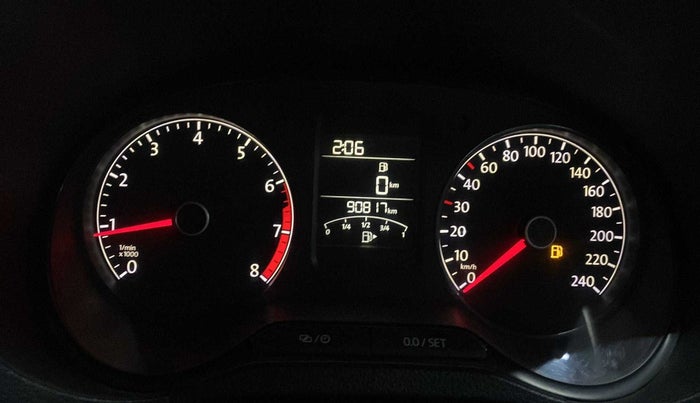 2018 Volkswagen Ameo COMFORTLINE 1.0L, Petrol, Manual, 90,811 km, Odometer Image