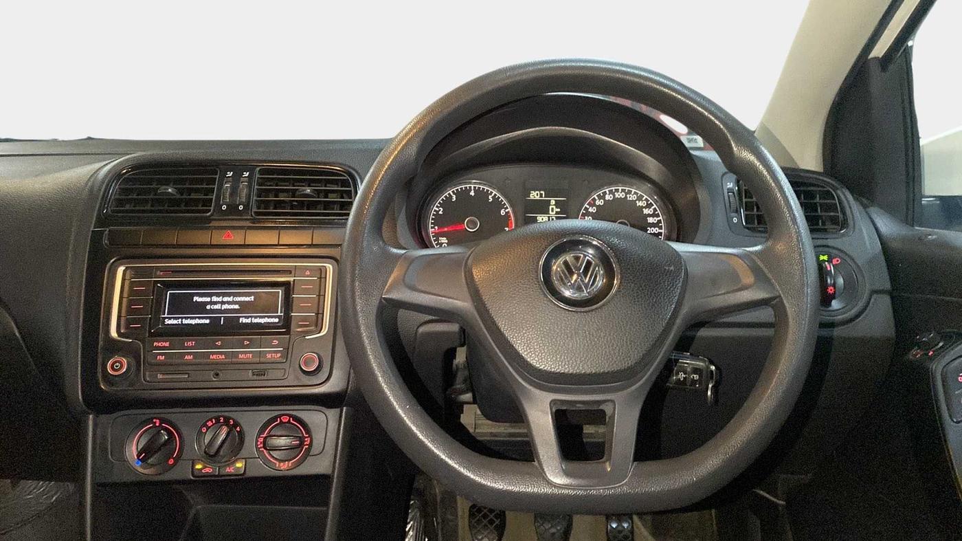 2018 Volkswagen Ameo COMFORTLINE 1.0L, Petrol, Manual, 90,811 km, Steering Wheel Close Up