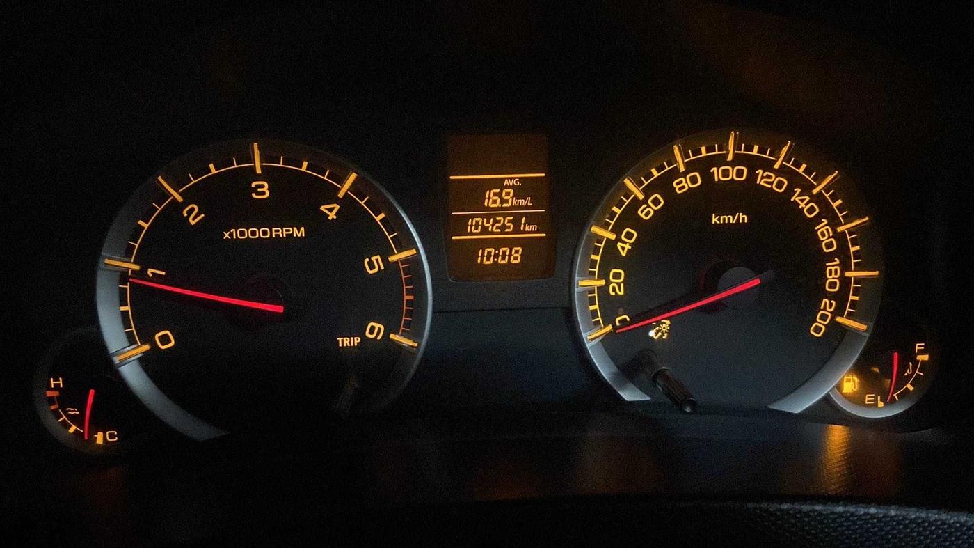 2012 Maruti Swift Dzire VDI, Diesel, Manual, 1,04,243 km, Odometer Image