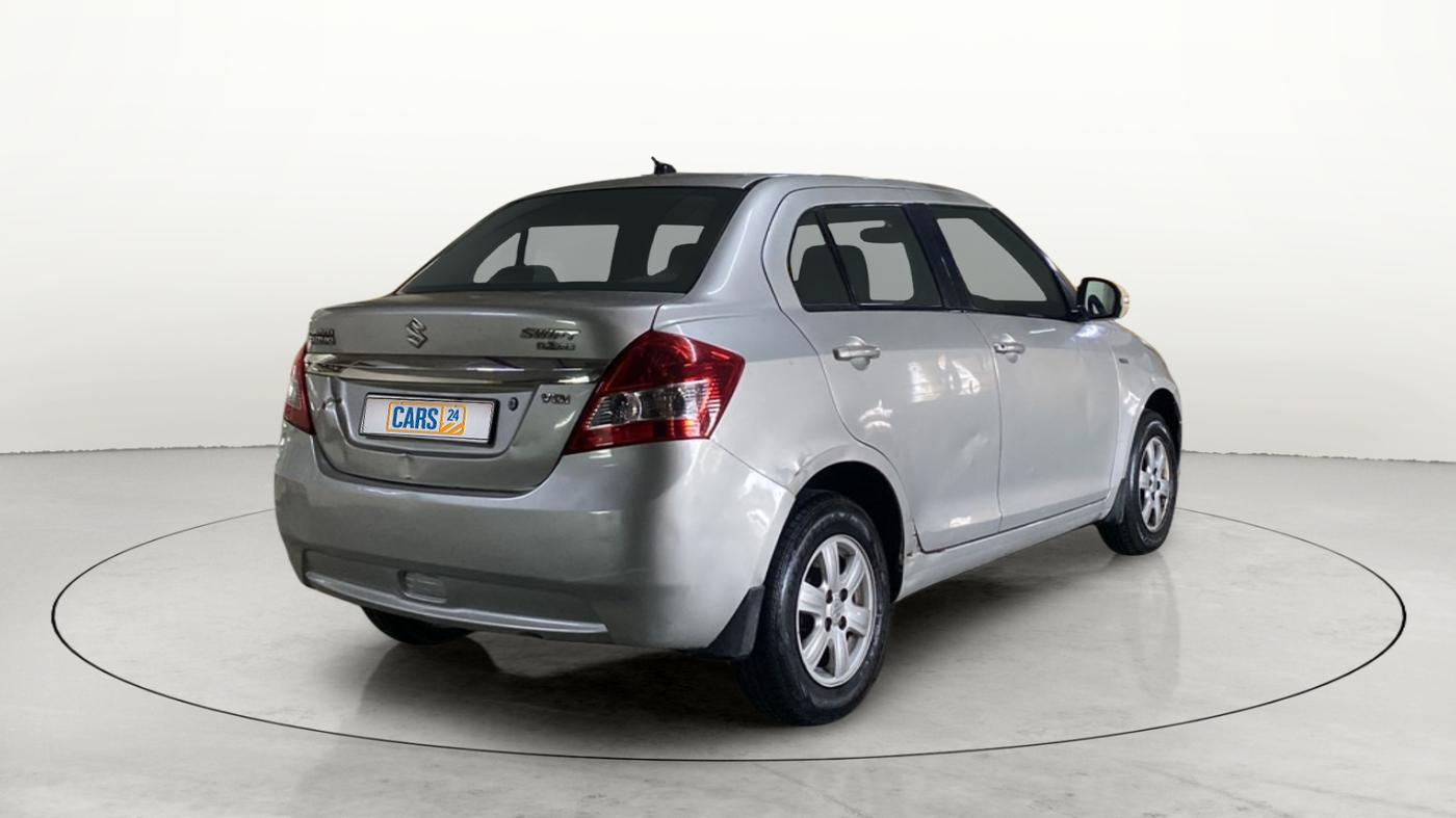 2012 Maruti Swift Dzire VDI, Diesel, Manual, 1,04,243 km, Right Back Diagonal