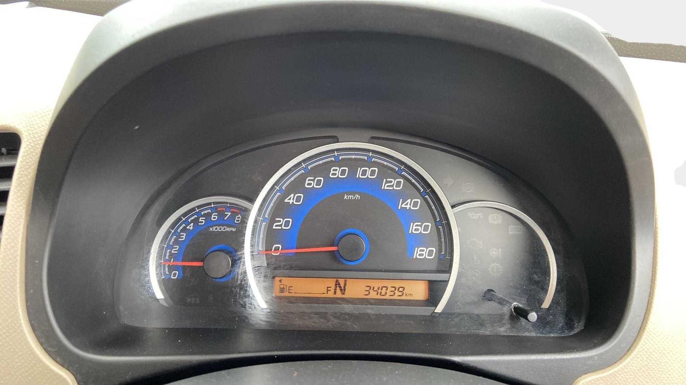 2017 Maruti Wagon R 1.0 VXI + (O) AMT, Petrol, Automatic, 34,032 km, Odometer Image