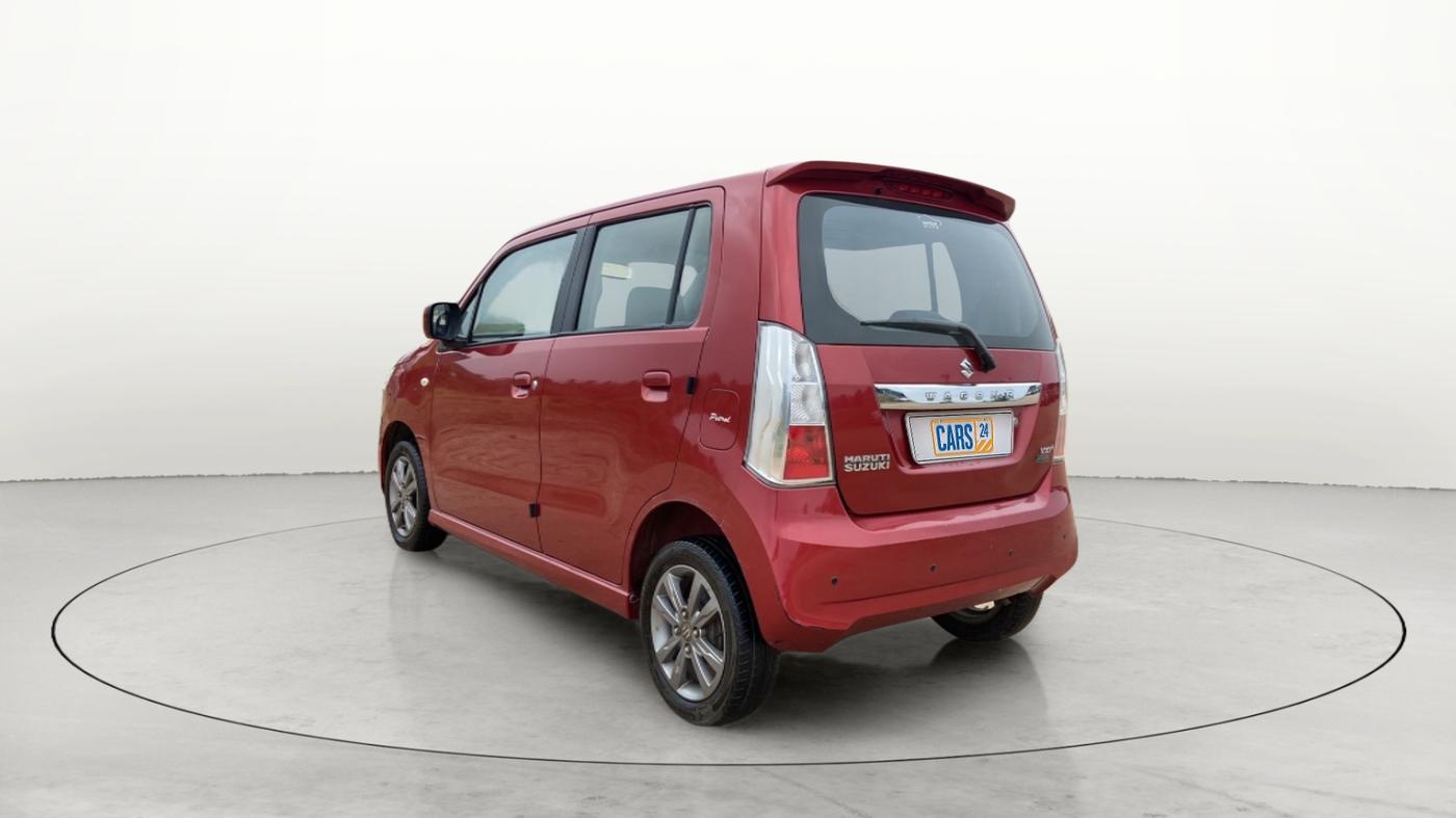 2017 Maruti Wagon R 1.0 VXI + (O) AMT, Petrol, Automatic, 34,032 km, Left Back Diagonal