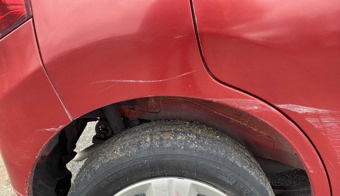 2014 Maruti Wagon R 1.0 VXI, Petrol, Manual, 72,113 km, Right quarter panel - Minor scratches