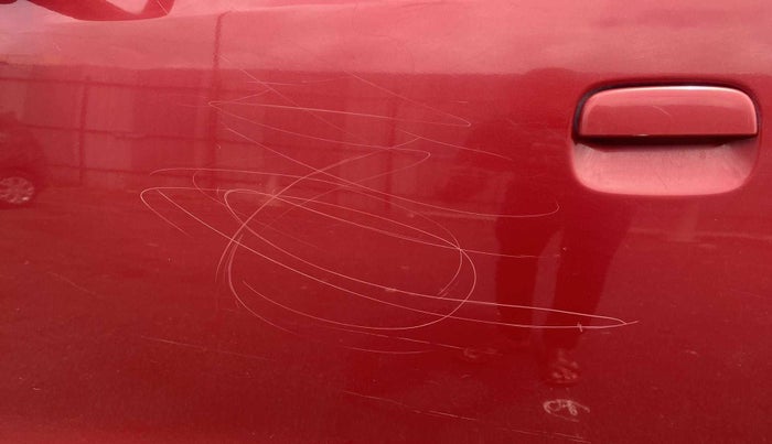 2014 Maruti Wagon R 1.0 VXI, Petrol, Manual, 72,113 km, Front passenger door - Minor scratches