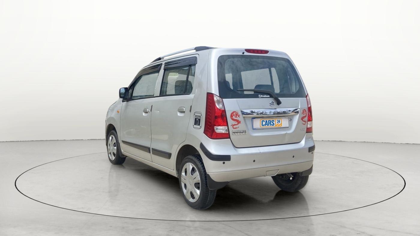 2017 Maruti Wagon R 1.0 VXI, Petrol, Manual, 15,993 km, Left Back Diagonal