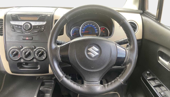 2017 Maruti Wagon R 1.0 VXI, Petrol, Manual, 15,993 km, Steering Wheel Close Up