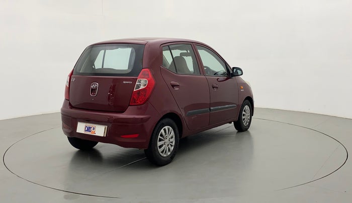 2015 Hyundai i10 SPORTZ 1.1, Petrol, Manual, 45,907 km, Right Back Diagonal
