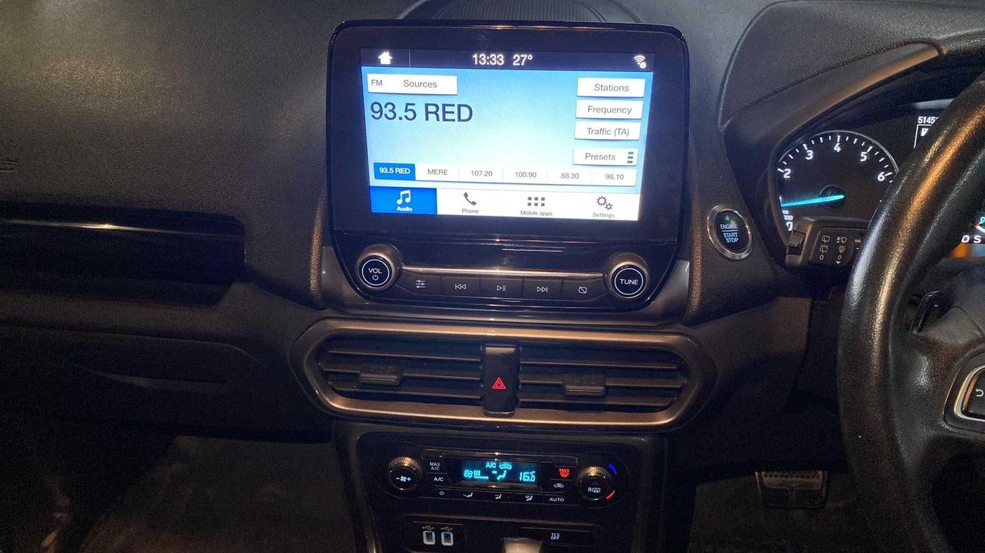 2019 Ford Ecosport TITANIUM + 1.5L PETROL AT, Petrol, Automatic, 51,442 km, Air Conditioner