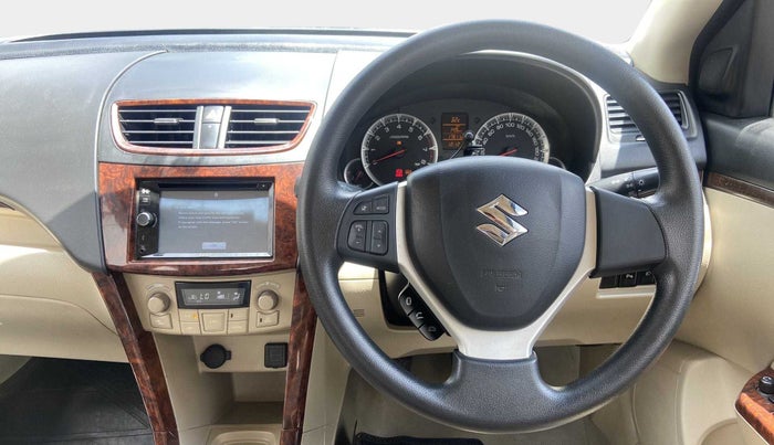 2015 Maruti Swift Dzire ZXI, Petrol, Manual, 17,811 km, Steering Wheel Close Up