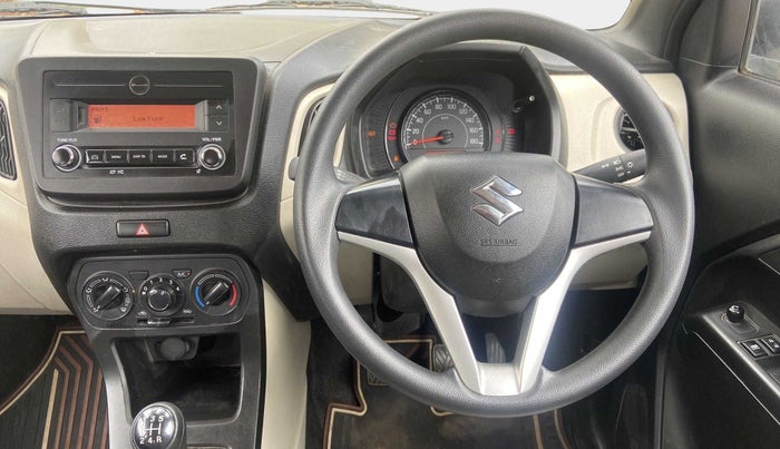 2021 Maruti New Wagon-R VXI (O) 1.0, Petrol, Manual, 11,679 km, Steering Wheel Close Up