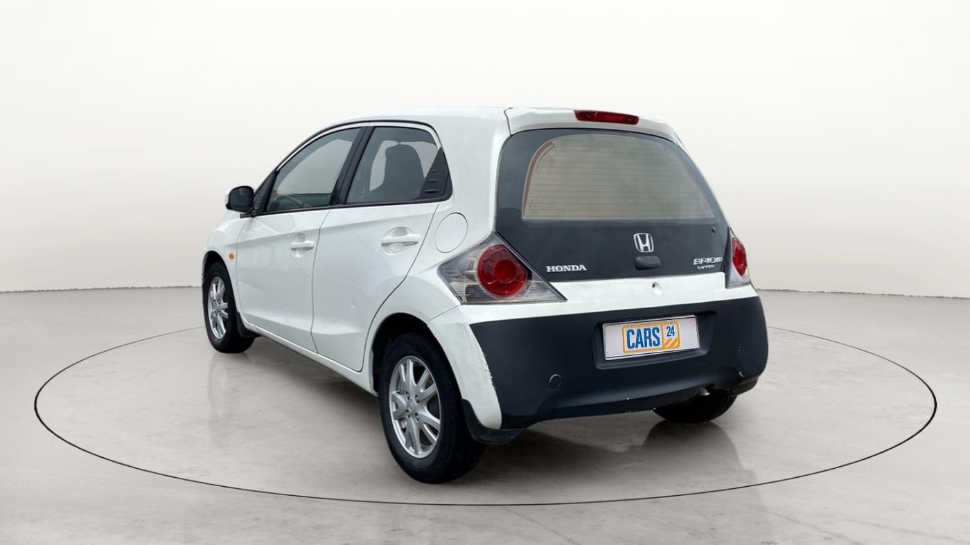 2014 Honda Brio VX AT, Petrol, Automatic, 82,776 km, Left Back Diagonal