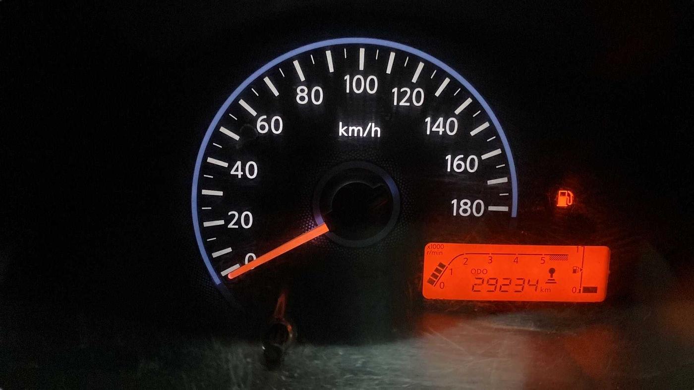 2017 Datsun Redi Go T (O), Petrol, Manual, 29,072 km, Odometer Image