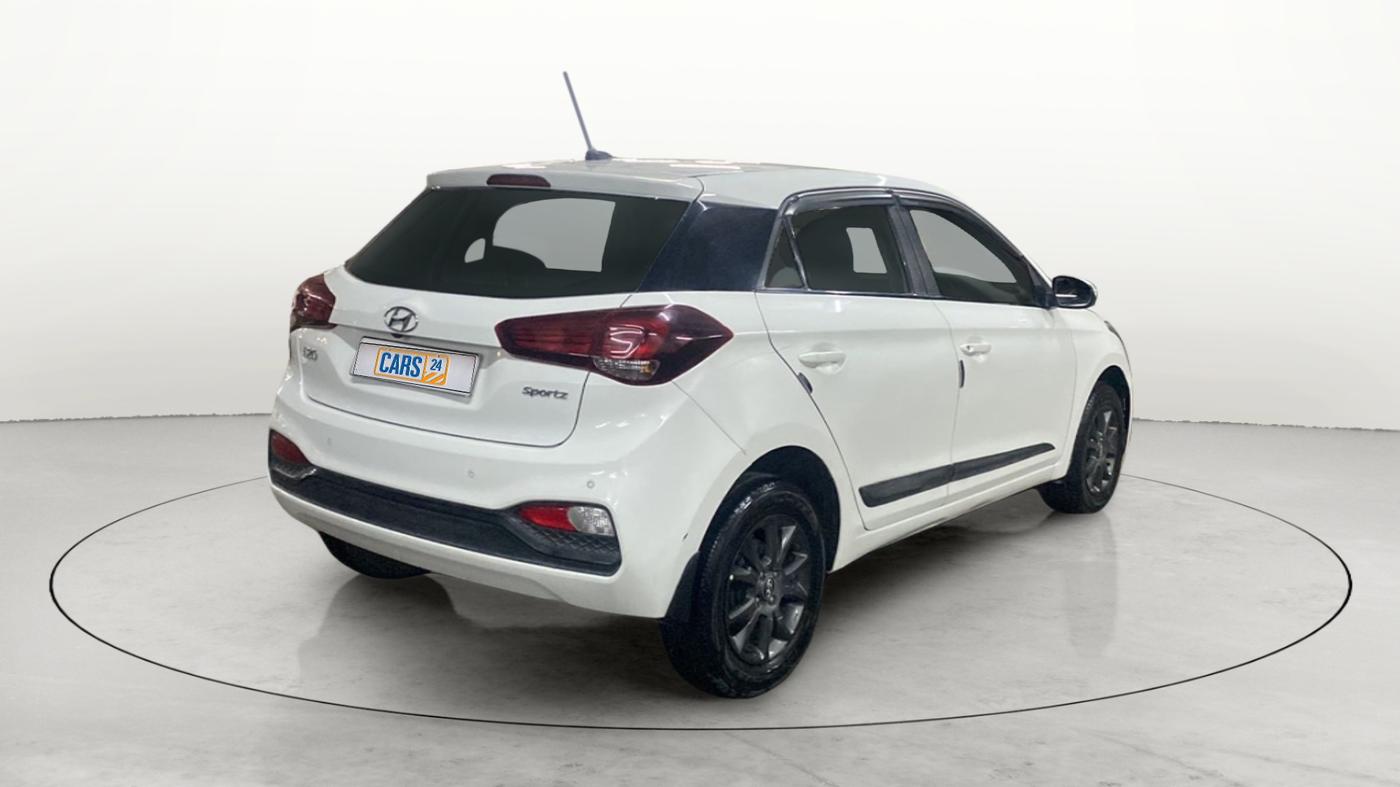 2019 Hyundai Elite i20 SPORTZ PLUS  1.2 CVT, Petrol, Automatic, 23,897 km, Right Back Diagonal