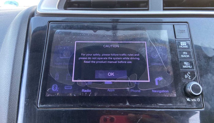 2017 Honda WR-V 1.2L I-VTEC VX MT, Petrol, Manual, 66,600 km, Infotainment system - Music system has minor cracks