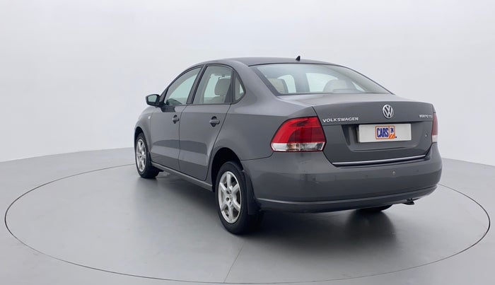 2014 Volkswagen Vento HIGHLINE DIESEL 1.6, Diesel, Manual, 1,10,399 km, Left Back Diagonal